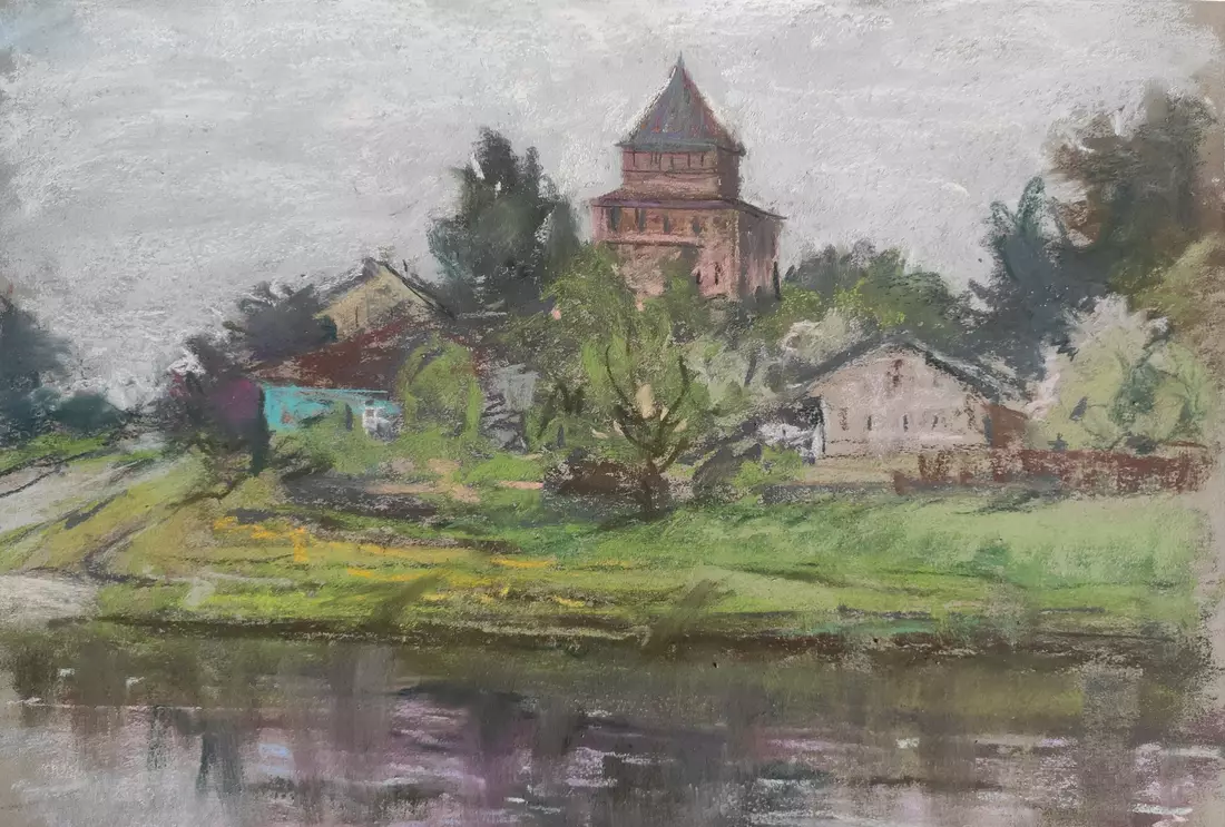 Майский дождь в Коломне