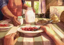 С молоком или со сметаной?