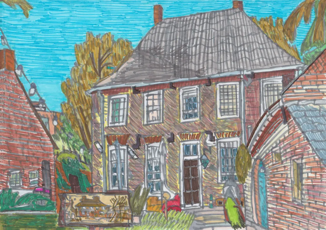 -Унылый дом после наступления утра