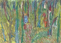 -Лес самого скучного отдыха на коне