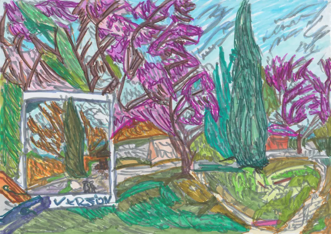 -Изломанное розовое пение о приближении весны