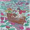 -A load on a boat for going abroad as prophecy told